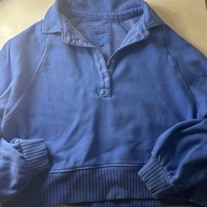 Aerie Quarter Snap Sweatshirt.